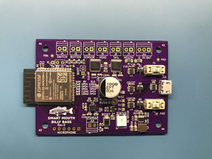 Components ready for soldering