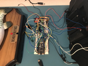 Rev.0 board 3D preview in Kicad